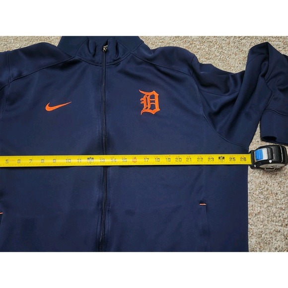Mens XXL Nike DriFit Detroit Tigers Full Zip Jacket MLB Baseball - Picture 5 of 16